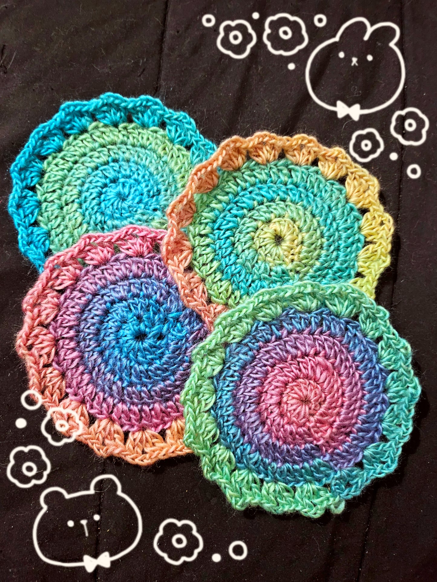 CROCHET COASTERS *DISCOUNTED*